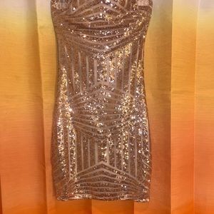 Mini Sequin Dress